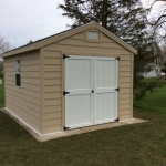 Wind Lake WI 10x14 Gable on slab